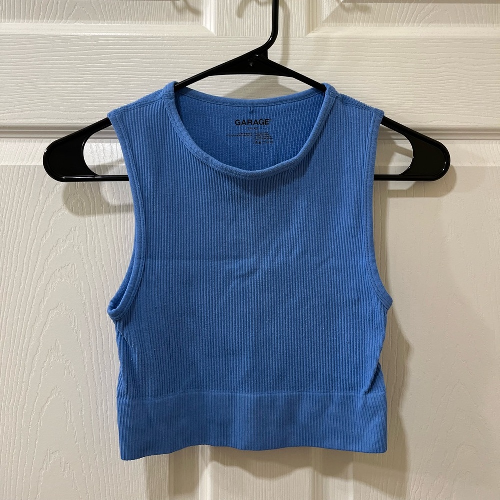 Garage Ripped Cropped Tank